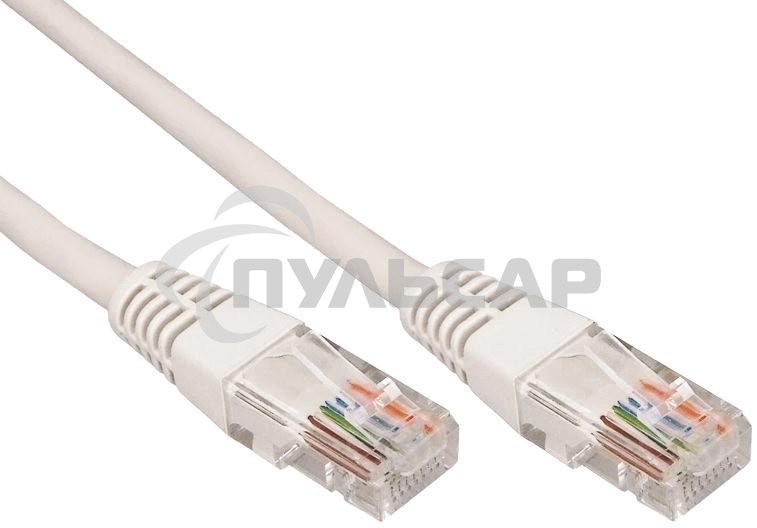 Коммутационный шнур Rexant (18-1009) Патч-корд UTP 5e кат. литой 10М серый