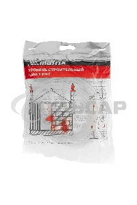 Гидроуровень Matrix удлиненная колба, рельефная градуировка, 20 м