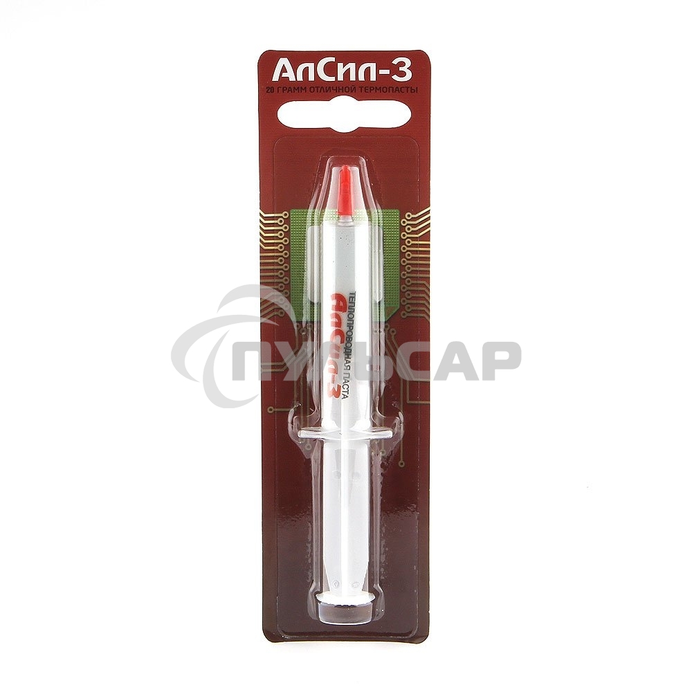 Теплопроводная паста Noname АлСил-3 20гр. шприц