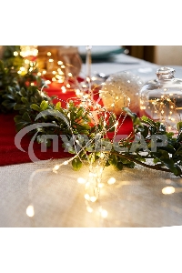 Гирлянда Neon-night Роса с трансформатором 100 м, 1000 LED, теплое белое свечение