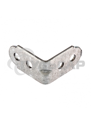 Уголок мебельный усиленный, 30х30х16 мм, цинк, Россия Сибртех