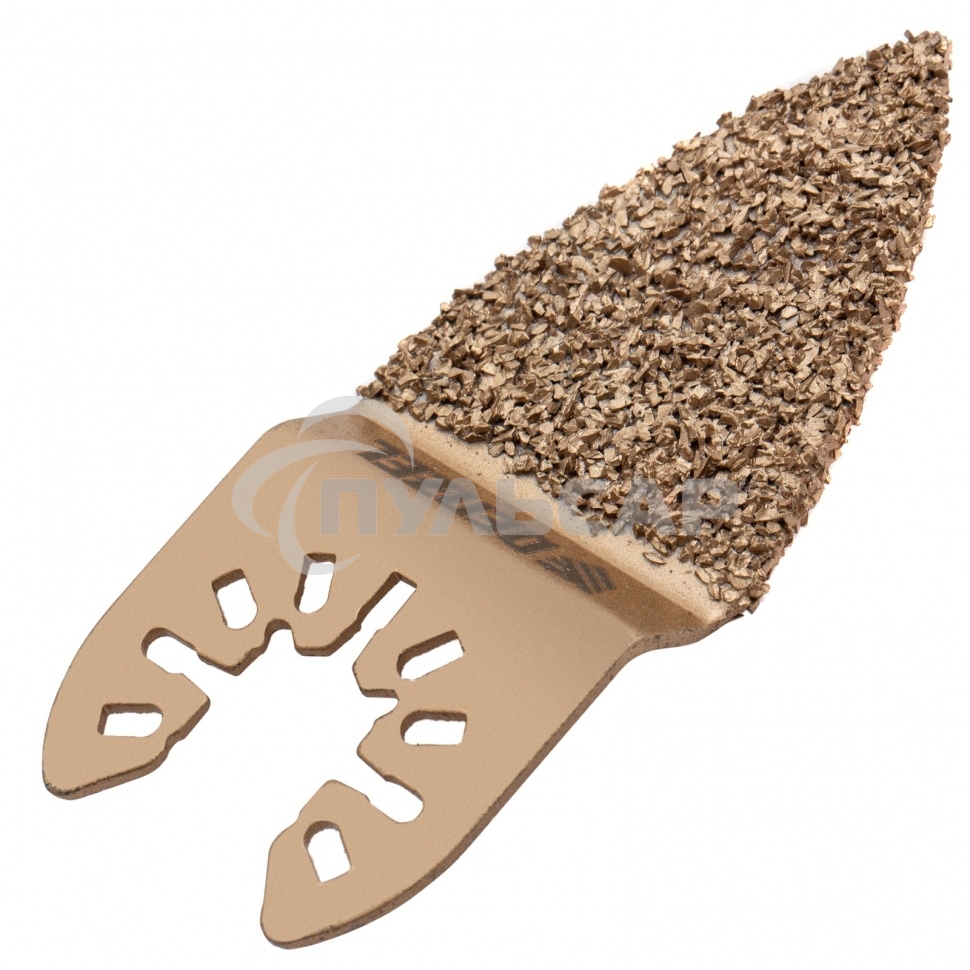 Насадка для МФИ шлифовальная дельтовидная, HM, по плитке и дереву, 33 мм Denzel