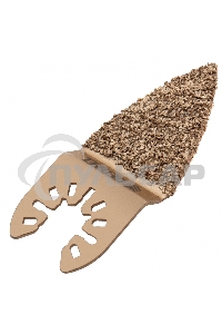 Насадка для МФИ шлифовальная дельтовидная, HM, по плитке и дереву, 33 мм Denzel