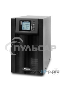 Источник бесперебойного питания Powerman Online 3000 Plus черный external battery pack (not included)(БЕЗ БАТАРЕИ)