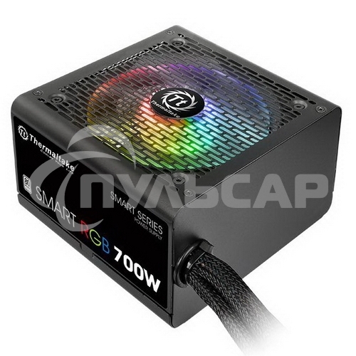 Блок питания Thermaltake Smart RGb (PS-SPR-0700NHSAWE-1), 700Вт, 80 PLUS, 120мм, черный