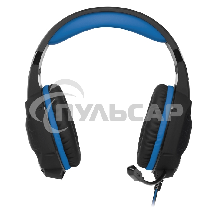 Гарнитура SVEN AP-U980MV, черный-синий (USB, LED, 7.1, 2.2m)