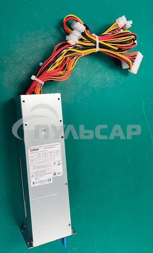 Блок питания серверный Server power supply Qdion Model R2A-D1600-A P/N:99RADV1600I1170210 CRPS 2U Redundant 1600W Efficiency 91+, Cable connector: C14