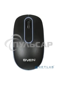 Мышь проводная SVEN RX-90 черный, 1000 dpi, USB, кнопки - 3