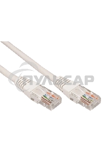 Пaтч-корд Rexant U/UTP, кат.5e, RJ45-RJ45, неэкранированный, PVC серый, 20м