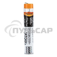Припой Sn40Pb60, D 1 мм, в пластмассовой тубе Sparta