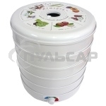 Сушилка для овощей и фруктов Великие реки Ветерок-5, 5 поддонов, цветная упаковка