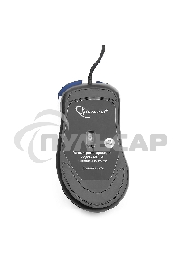 Мышь проводная Gembird MG-520 черный, 3200 dpi, USB, кнопки - 6