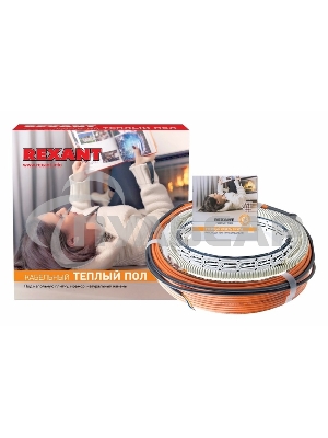 Теплый пол Rexant Standard RND-120-1800 (1800Вт/120м/ S обогрева, м2: 11,2-15,0) (двух жильный)