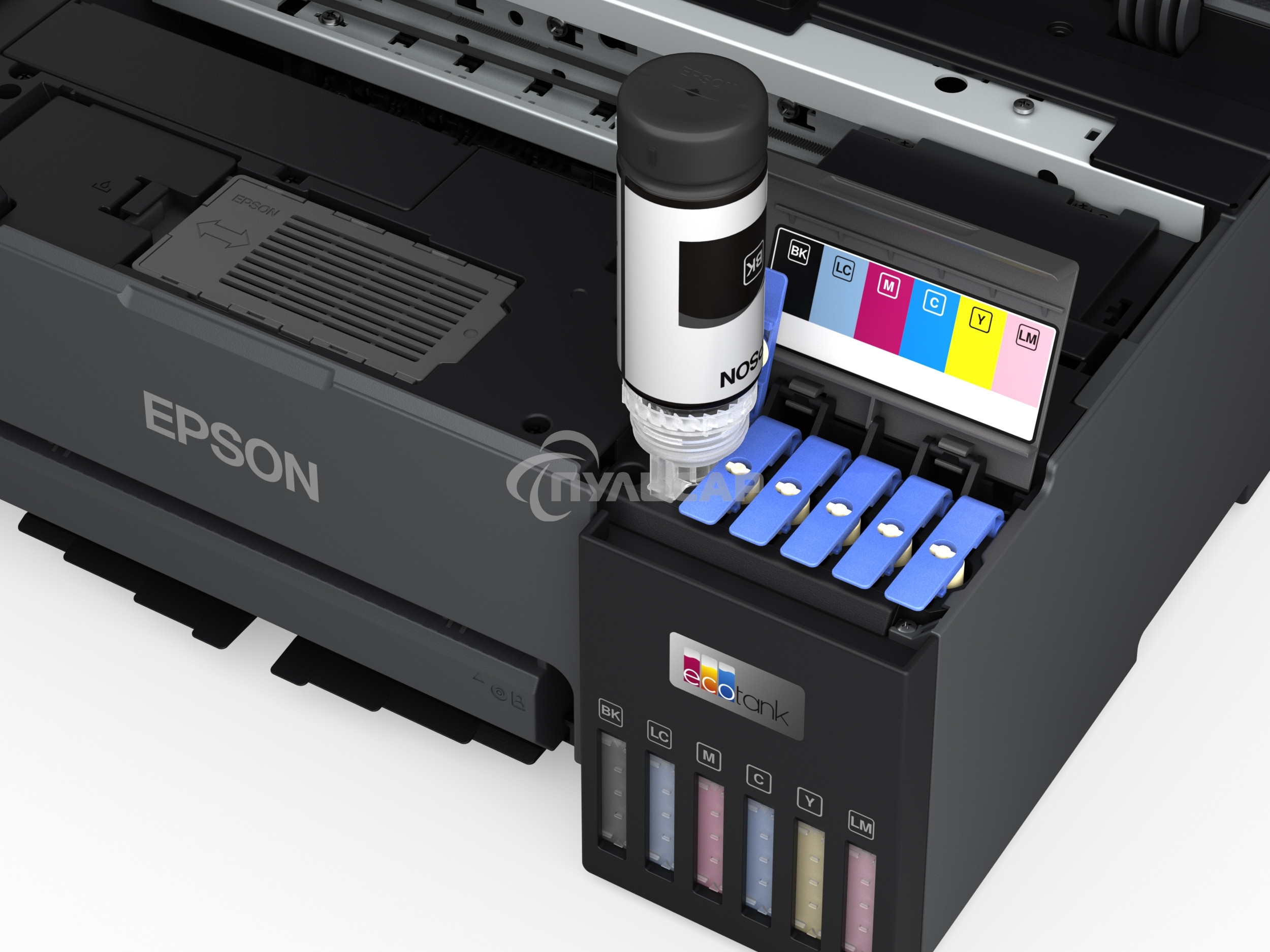 Принтер струйный Epson L8050 (C11CK37405/C11CK37402/C11CK37504/C11CK37507/C11CK37506), A4, цветное, печ. до 8 стр/мин., 1440 x 5760 dpi, USB, Wi-Fi
