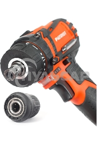 Дрель-шуруповерт Patriot BR 203UES, Аккумуляторная, 20В, 2 АКБ, Кейс