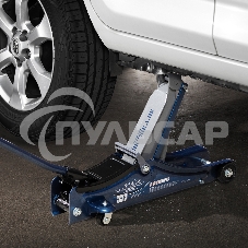 Домкрат STELS 51129гидравлический подкатной 2 тонны low profile 80-380мм