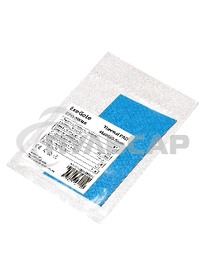 Термопрокладка ExeGate EPG-9WMK (45x85x0.5 мм, 8,5 Вт/ (м•К), теплопроводящая клейкая двухсторонняя)