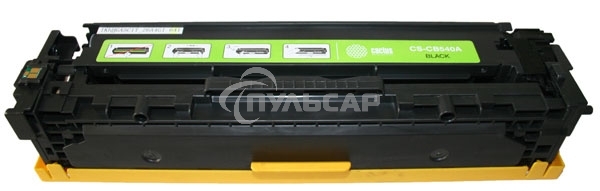 Картридж лазерный Cactus CS-CB540A черный (2200 стр.) для HP Color LaserJet CP1215/1515/CM1312