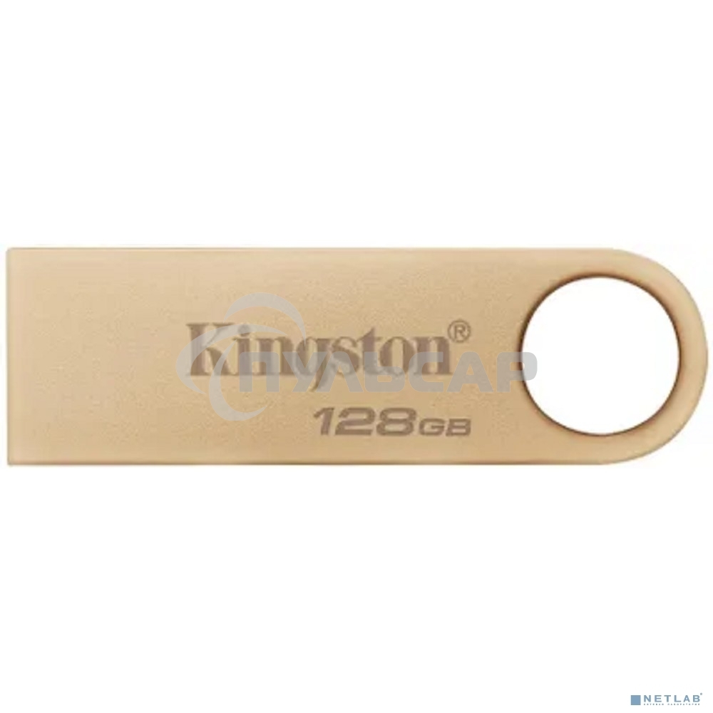 Флешка USB Kingston 128 Gb DataTraveler SE9 DTSE9G3/128 Gb USB 3.0 золотистый