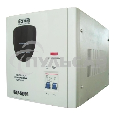 Стабилизатор СТАБИК СтАР-5000однофазный, цифровой 220В 5000ВА вх.:140-270В