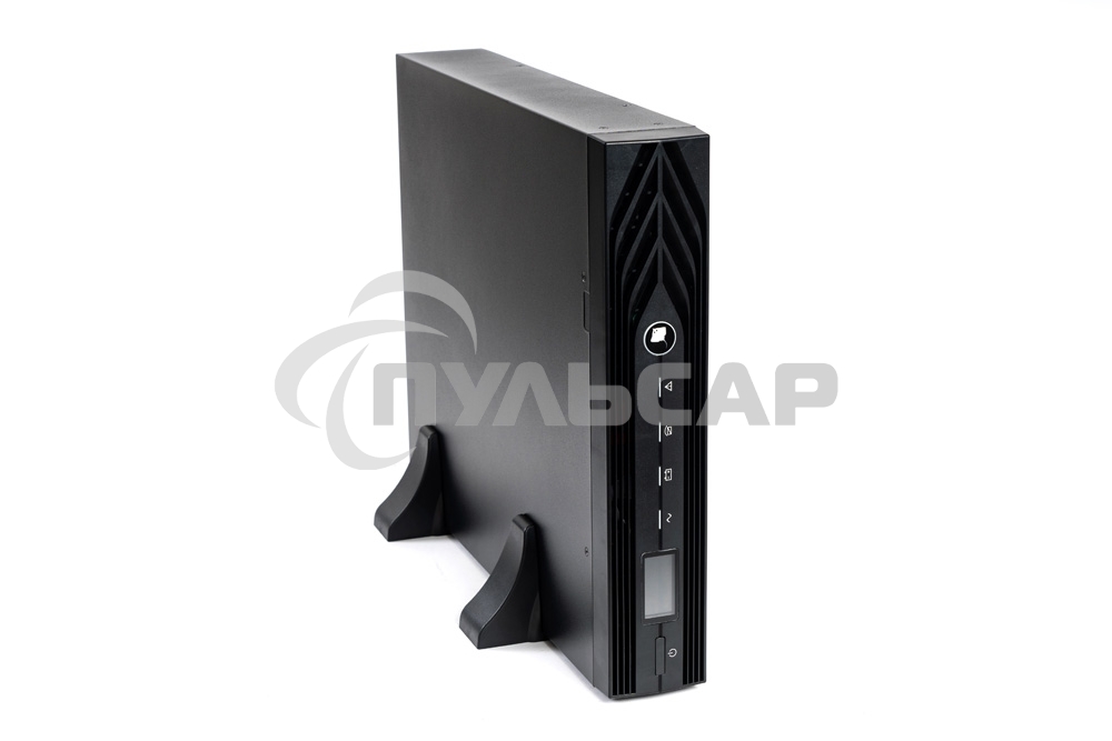 Источник бесперебойного питания SKAT-UPS 1000 RACK + 2x9Ah UPS 900 W, On-Line, sine, built-in rechargeable batteries 2 pcs x 9Ah