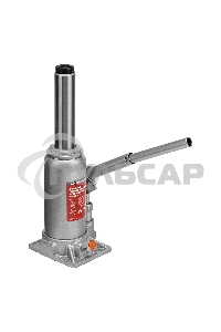 Домкрат гидравлический бутылочный Matrix, 5 т, h подъема 197–382 мм