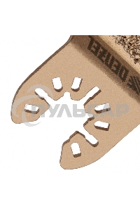 Насадка для МФИ шлифовальная дельтовидная, HM, по плитке и дереву, 33 мм Denzel