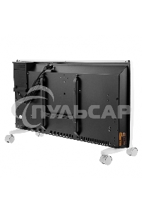 Конвектор гибридный Denzel HybridX-2000 белый, 2000 Вт, 30 м2, термостат, дисплей