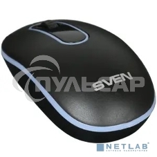 Мышь проводная SVEN RX-90 черный, 1000 dpi, USB, кнопки - 3