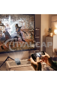 Проектор Cactus CS-PRU.03B.WUXGA-A DLP 6500Lm (1920x1080) 2000:1 ресурс лампы:30000часов 1xUSB typeA 1xHDMI 1.5кг