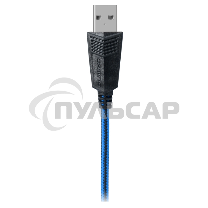 Гарнитура SVEN AP-U980MV, черный-синий (USB, LED, 7.1, 2.2m)