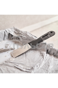 Шпатель 40 мм нержавеющая сталь, пластмассовая ручка Rexant