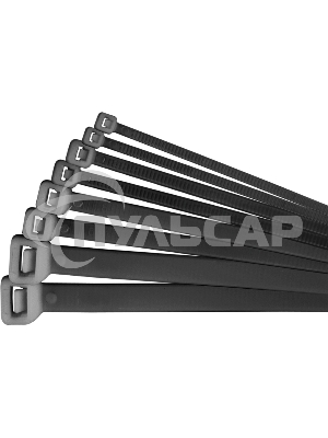 Хомут кабельный Navigator NCT-036-250-100/BL 3.6х250 нейл. черный (уп.100шт)