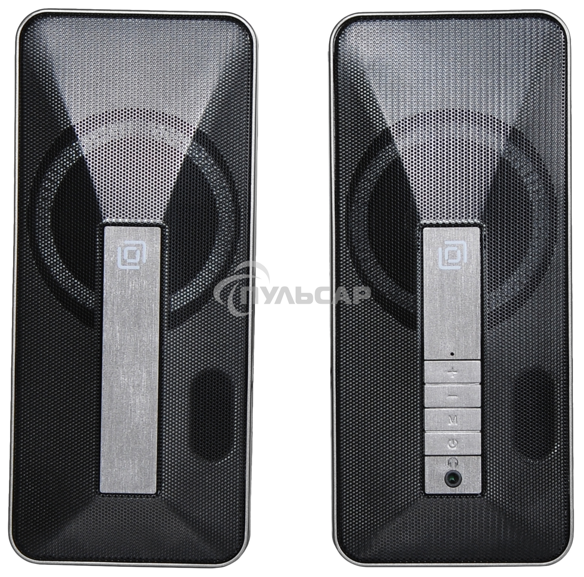 Портативная колонка Oklick OK-130 2.0 черный BT