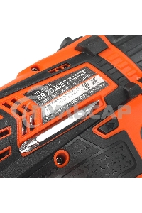 Дрель-шуруповерт Patriot BR 203UES, Аккумуляторная, 20В, 2 АКБ, Кейс