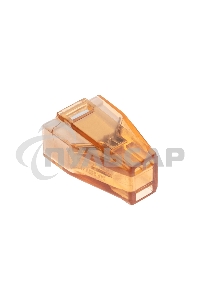 Экспресс-клемма СМК 773-602 с пастой, 2-проводная 0,75-4 мм² (50 шт/уп) Rexant