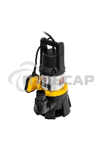 Дренажный насос DP1400X, 1400 Вт, подъем 11 м, 25000 л/ч Denzel