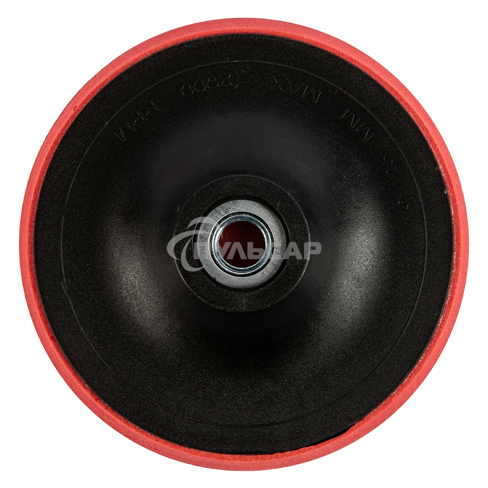 Насадка для дрели и УШМ с липучкой, 125 мм, с адаптером c М14 на d8 Сибртех