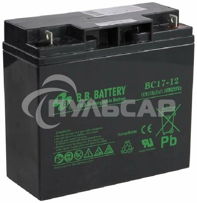 Батарея B.B. Battery BC 17-12 (12V 17Ah)