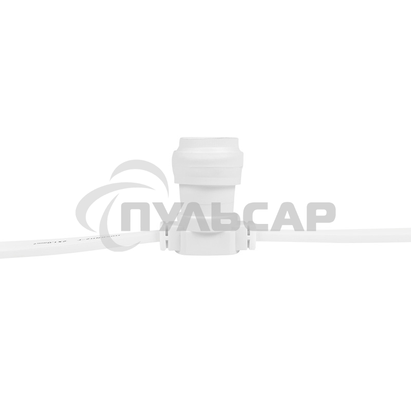 Гирлянда Neon-night Belt-Light 2 жилы шаг 15 см патроны e27 влагостойкая IP65 белый провод