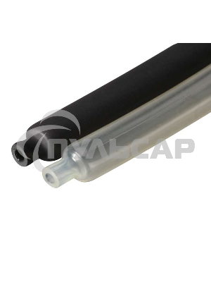 Трубка термоусадочная клеевая ТТК-(3:1)-9/3 черный 1м КВТ 59696