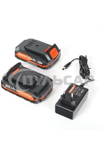 Дрель-шуруповерт Patriot BR 203UES, Аккумуляторная, 20В, 2 АКБ, Кейс