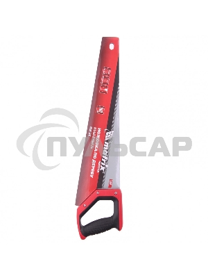 Ножовка Matrix по дереву,500 мм,волновая вырубка,3-4 TPI,зуб 2D,каленый зуб,двухкомп.руко-ка MASTER