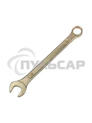 Ключ комбинированный Rexant 12 мм, желтый цинк