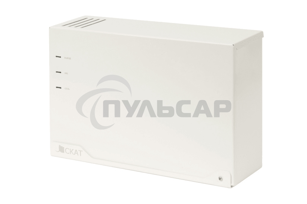 Источник питания СКАТ-1200М 12В 3А корпус под АКБ 1х12 Ач холодный пуск СС ТР ПБ SKAT-1200M power supply 12V 3A housing for 1x12 Ah battery cold start SS TR PB
