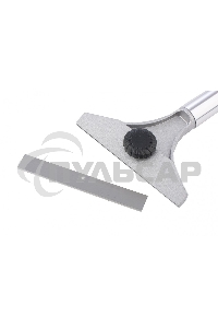 Скребок Matrix, 100 мм, фиксированное лезвие удл. металлическая обрезиненная ручка MASTER