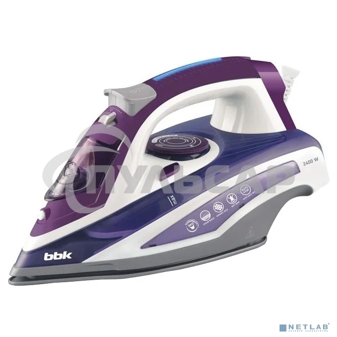 Утюг BBK ISE-2404 фиолетовый