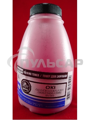 Тонер OKI C610/C810/C821/C822/C830/C5850/C5950/MC560 Magenta (фл., 135г) B&W Premium (Tomoegawa) - фас.России