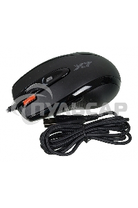 Мышь проводная A4Tech XL-750BK черный, 3600 dpi, USB, кнопки - 7