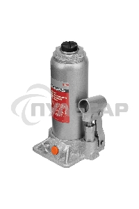 Домкрат гидравлический бутылочный Matrix, 6 т, h подъема 216–413 мм